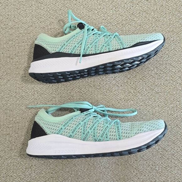 Saucony Versafoam Sway Mint Green Running Shoes - Size 8 - Picture 8 of 12